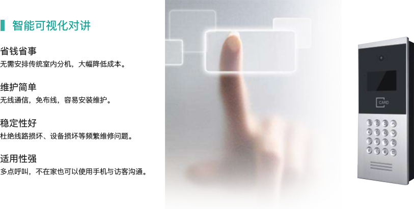 智能化可视对讲系统
